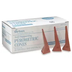 Orton Self-Supporting Cones, Cone 06 - Box of 25