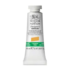 Winsor & Newton Designers Gouache - Cadmium-Free Yellow, 14 ml tube