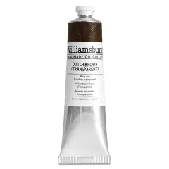 Williamsburg Handmade Oil Paint - Dutch Brown (Transparent), 150 ml tube