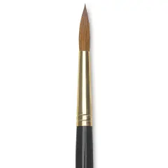 Da Vinci Maestro Kolinsky Brush - Full Belly Round, Short Handle, Size 8