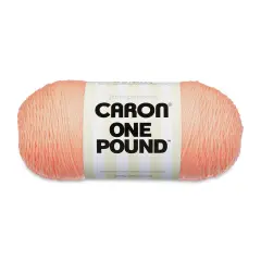 Caron One Pound Acrylic Yarn - 1 lb, 4-Ply, Peach