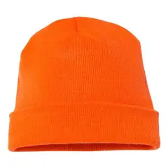 YP Classics&reg; Cuffed Beanie Warm & Stylish Fit Blaze Orange