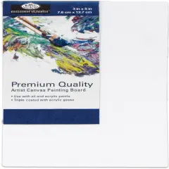 Royal Langnickel essentials(TM) Premium Canvas Board-3"x5"