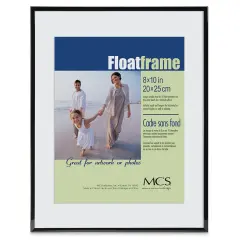 MCS Float Frame - Black, 8" x 10"
