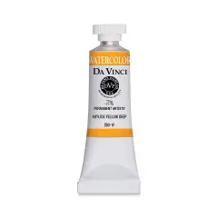 Da Vinci Artists' Permanent Watercolor - Arylide Yellow Deep, 15 ml tube