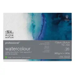 Winsor & Newton Professional Watercolor Block - 7" x 10", Rough Press