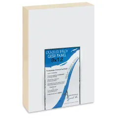 American Easel Gessoed Wood Painting Panel - 9" x 12", 1-5/8" Deep Cradle