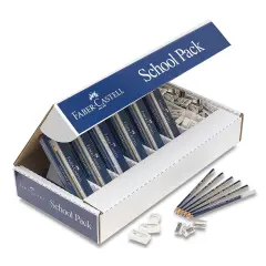 Faber-Castell Goldfaber Sketching Pencil Set - School Pack, Set of 144