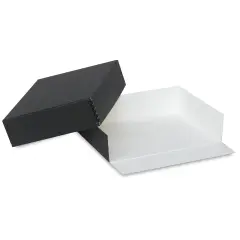Lineco Museum Storage Box - 12" x 9" x 3", Black
