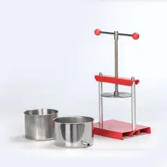 Stainless Steel Compact Kitchen Press for Juice Wine or Cheese 17 in