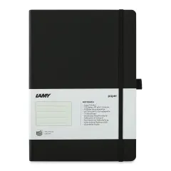 Lamy Softcover Notebook - Charcoal, Dot-Grid-Rule, 8-1/4" x 5-3/4"