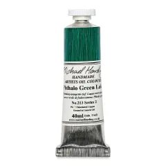 Michael Harding Artists Oil Color - Phthalo Green Lake, 40 ml tube