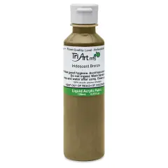 Tri-Art Liquid Artist Acrylics - Iridescent Bronze, 120 ml bottle