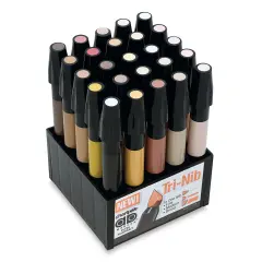 Chartpak Ad Markers - Portrait, Set of 25