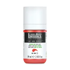 Liquitex Soft Body Artist Acrylics - Cadmium Free Red Light, 59 ml bottle
