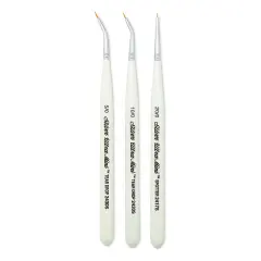Silver Brush Ultra-Mini Brush Set - Tight Spot Brushes, Set of 3