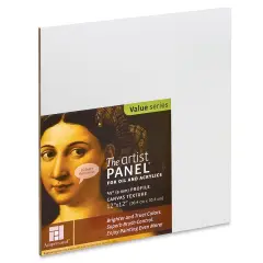 Ampersand Value Series Artist Panel - Textured, 12" x 12", 3/8" Profile