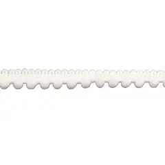Belagio Pom Trim, 0.75" Wide, 25 Yards, White
