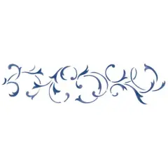 4-Inch Swirl Wall Stencil | 744 by Designer Stencils | Pattern Stencils | Reusable Stencils for Painting | Safe & Reusable Template for Wall Decor | Try This Stencil Instead of a Wallpaper | Easy to Use & Clean Art Stencil Pattern