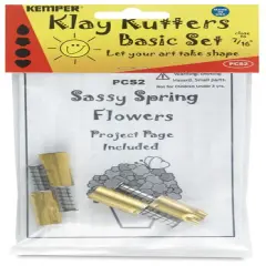 Kemper Pattern Cutters - Set of 4, 7/16", Assorted Shapes