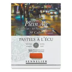 Sennelier Soft Pastels - Set of 30, Urban Colors, Half Sticks
