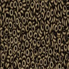 Toho Demi Round 11/0 Seed Bead, Frosted Bronze, TN-11-221F