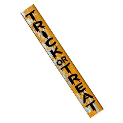 60-Inch Trick or Treat Tall Wall Stencil | 3809L by Designer Stencils | Word & Phrase Stencils | Reusable Art Craft Stencils for Painting on Walls, Canvas, Wood | Reusable Plastic Paint Stencil for Home Makeover | Easy to Use & Clean Art Stencil