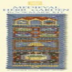 Medieval Herb Garden Bookmark - Cross Stitch Kit Multicolor