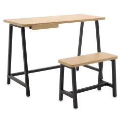 Studio Designs Ashwood Homeroom Desk and Bench