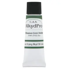 CAS AlkydPro Fast-Drying Alkyd Oil Color - Chromium Green Oxide, 37 ml tube