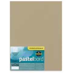 Ampersand Pastelbord Panel - 12" x 16", 1/8" Profile, Sand