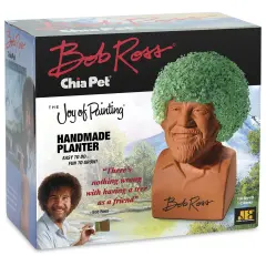 Chia Pet Bob Ross