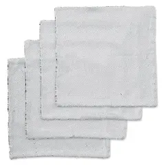 Craft Express Sublimation Printing Square Pillow Case - Sequin, Pkg of 4