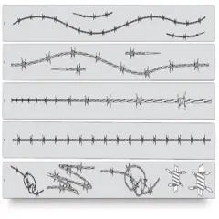 Iwata Artool Freehand Template - Set of 5, Wired