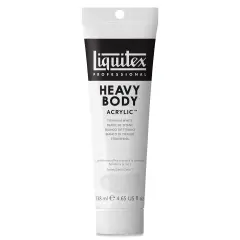 Liquitex Heavy Body Artist Acrylics - Titanium White, 4.65 oz Tube