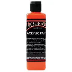 Alpha6 Alphakrylic Acrylic Paint - Electroshock Red, 8 oz