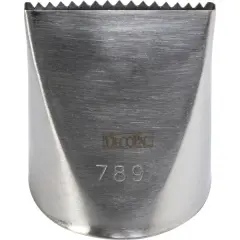 #789 1 7/8" Wide Cake Icer Decorating Tip, 1ct