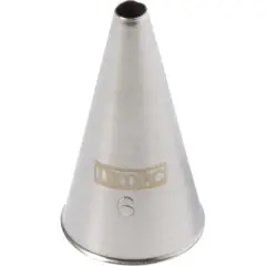#6 Piping Decorating Tip, 1ct
