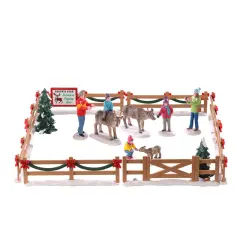 Lemax&copy; Vail Village Accessory&trade;: Reindeer Petting Zoo