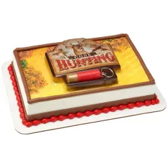 Hunting DecoSet&reg; Cake Decoration