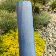 Periwinkle Shimmer Creased Vinyl