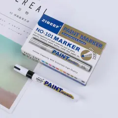 Permanent Paint Marker Pen for Car Black