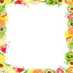 Great Papers! Fruit Splash Stationery Letterhead, Invitations and Announcements, Printer Friendly, 8.5"x11", 80 Pack