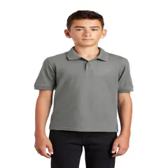 Polo Shirt for Youth's Trendy Fashion | RADYAN&reg; Cool grey