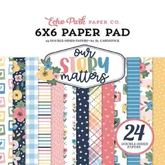 Echo Park Our Story Matters 6X6 Paper Pad