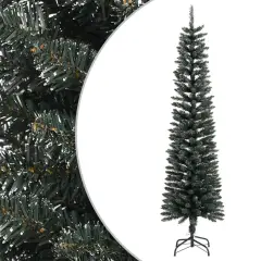 Artificial Slim Christmas Tree with Stand