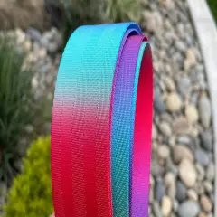 Jewel Toned Ombr&eacute; 1.5&rdquo; Seatbelt Webbing