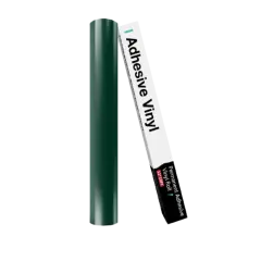 Kitcheniva 12"x10' Adhesive Permanent Vinyl DIY Craft Glossy & Matte Glossy forest green