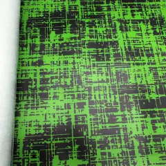 Lime Grunge Frosted Jelly Print Vinyl