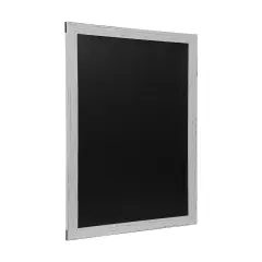 HBCY Creations Magnetic Wall Chalkboard, Framed Decorative Chalkboard with Eraser - For Kitchen, Weddings, Restaurant Menus and More!